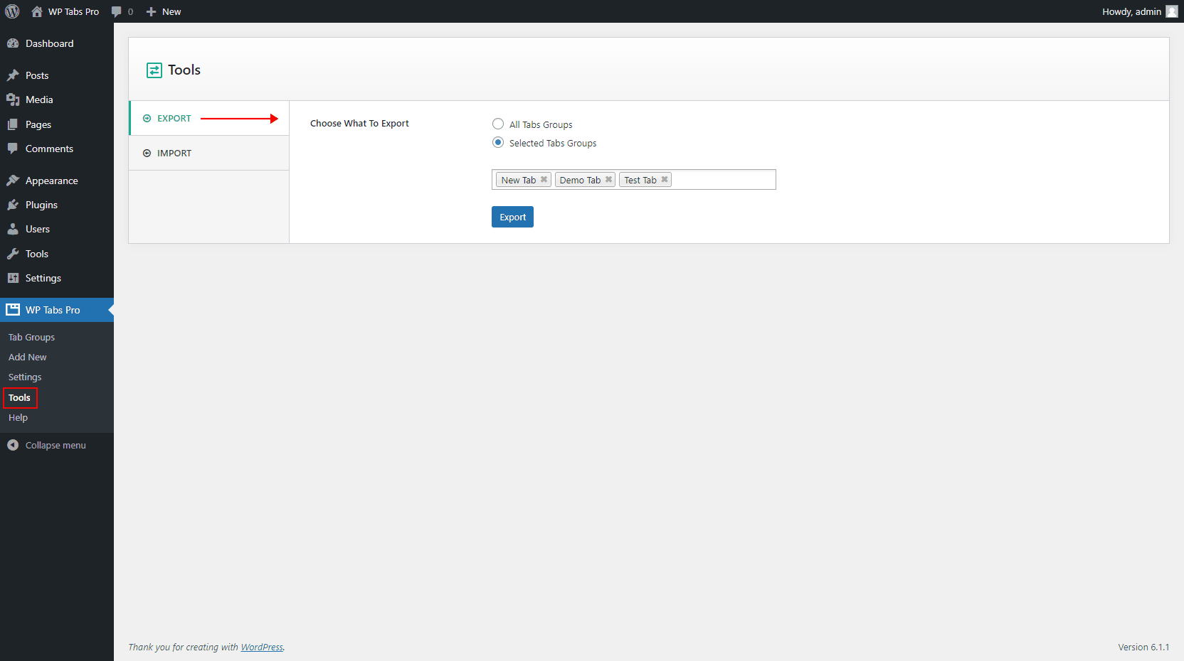 Export – ShapedPlugin Docs