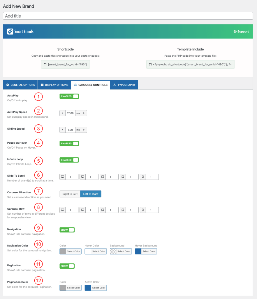 Carousel Controls - ShapedPlugin Docs
